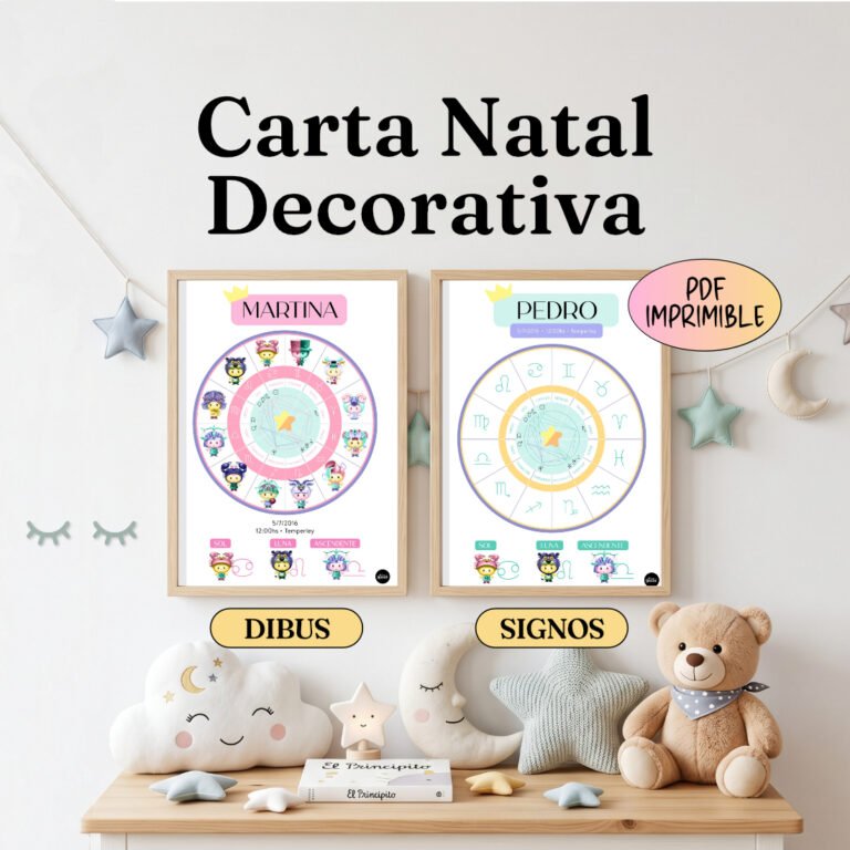 Carta Natal Infantil Decorativa