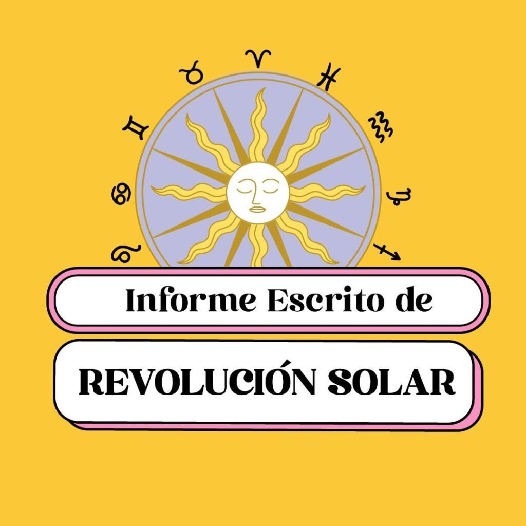 Combo Astrológico Venusino: Carta Natal + Revolución Solar ✨ (+18 años)