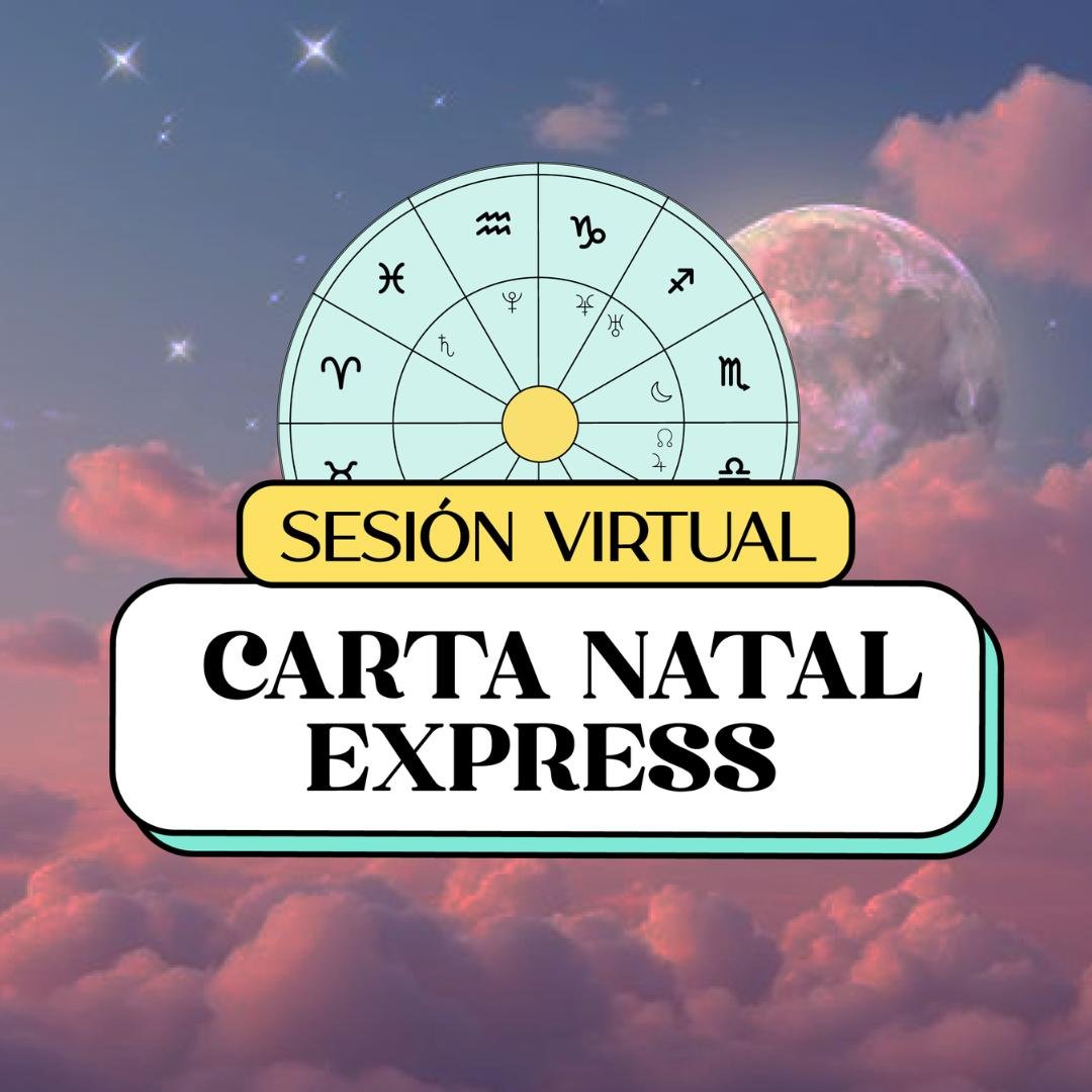 Sesión 1:1 Carta Natal Express – 1hr