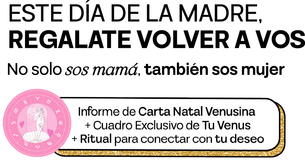 este dia de la madre regalate volver a vos