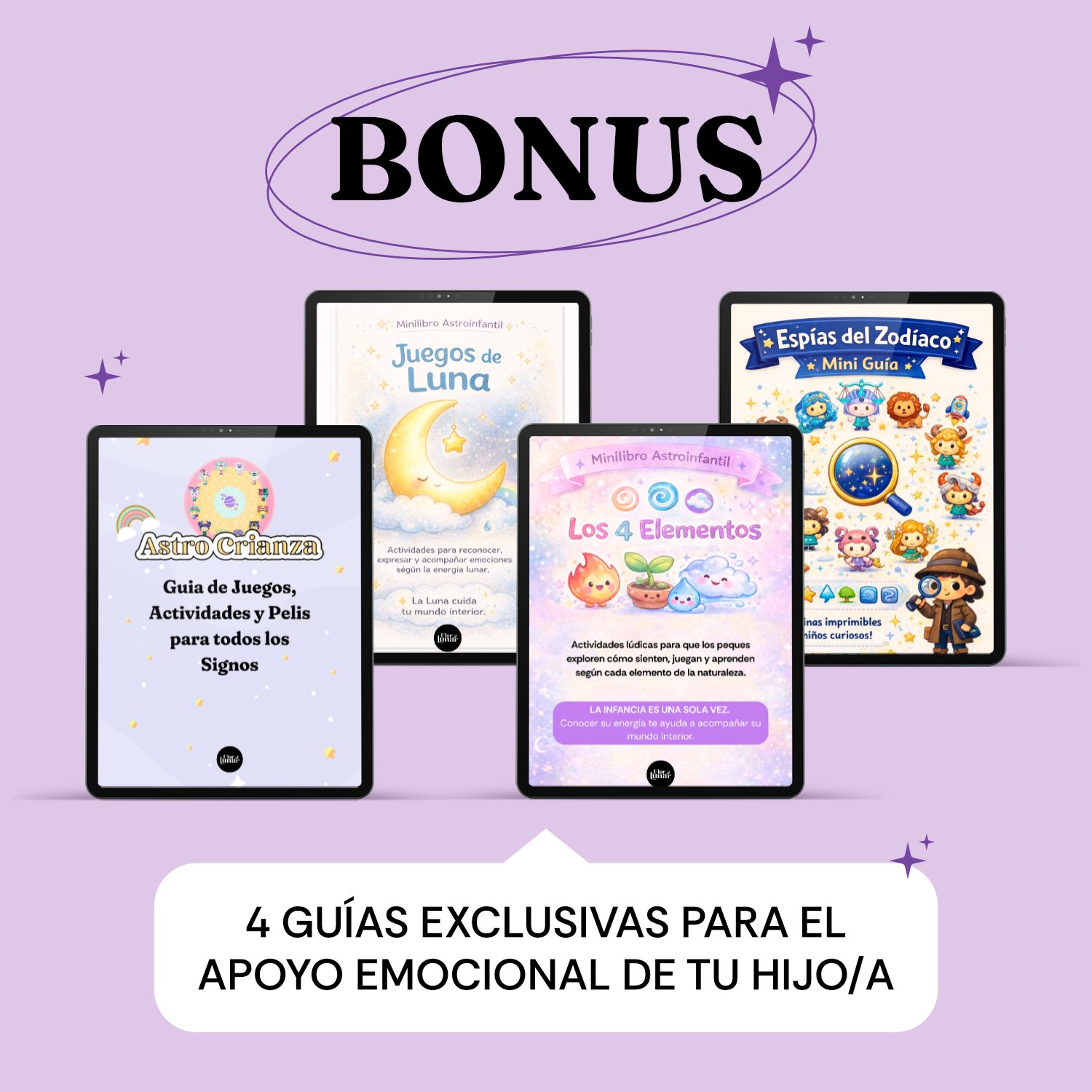 Informe Carta Natal Infantil Flor Lunar