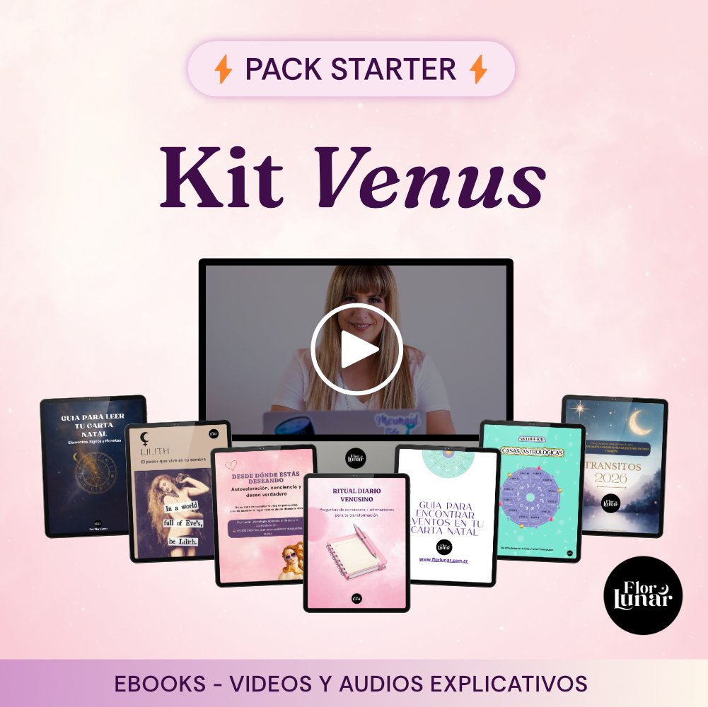 Pack Starter - Kit Venus - FlorLunar