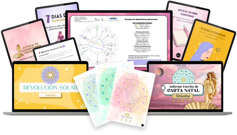 Pack Platinum - Pack Venus Revolucion Solar - FlorLunar