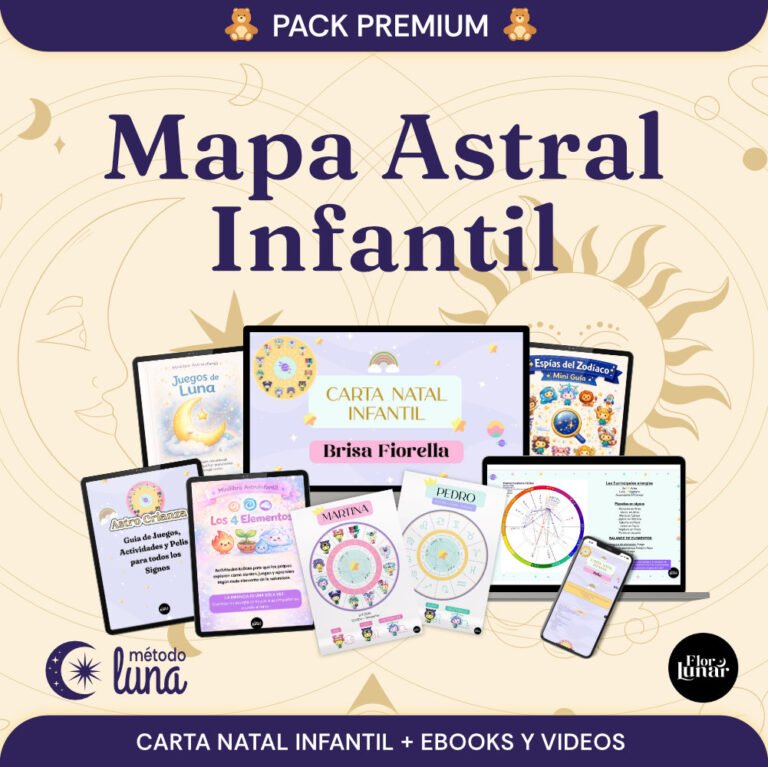 Pack Premium - Mapa Astral Infantil - FlorLunar