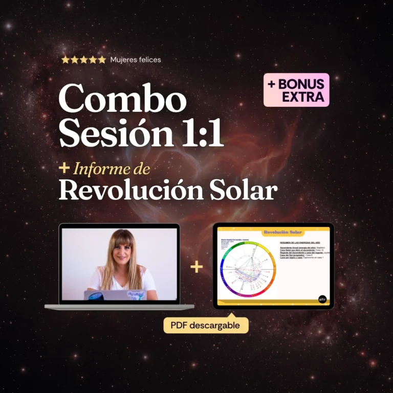 Combo Sesión 1:1 + Informe de Revolución Solar