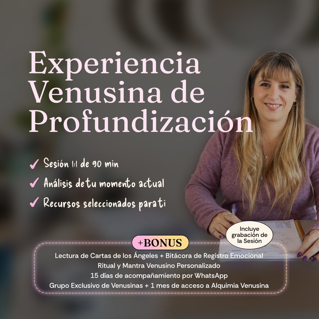 Sesión de Astrología Avanzada y Coaching 1:1 | Experiencia de Profundización