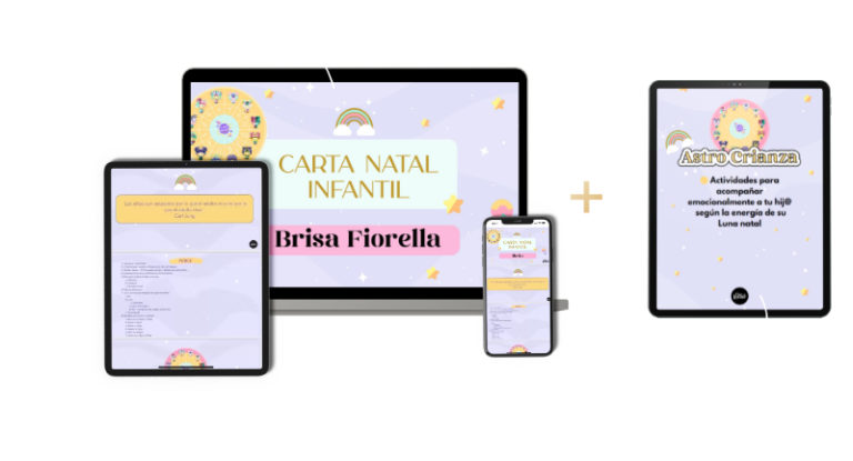 Informe escrito de carta natal infantil - FlorLunar
