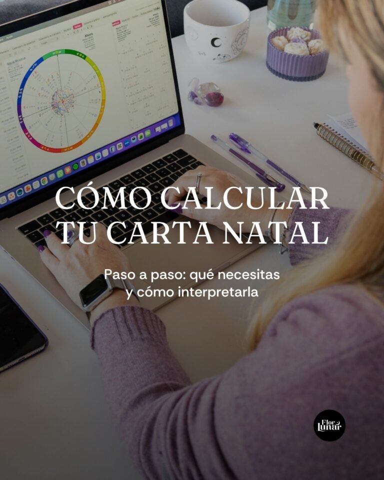 Cómo calcular tu carta natal paso a paso: qué necesitas y cómo interpretarla