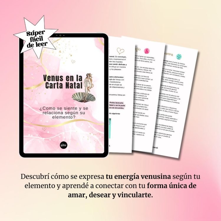 Venus en la carta natal