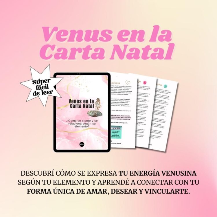 venus en la carta natal