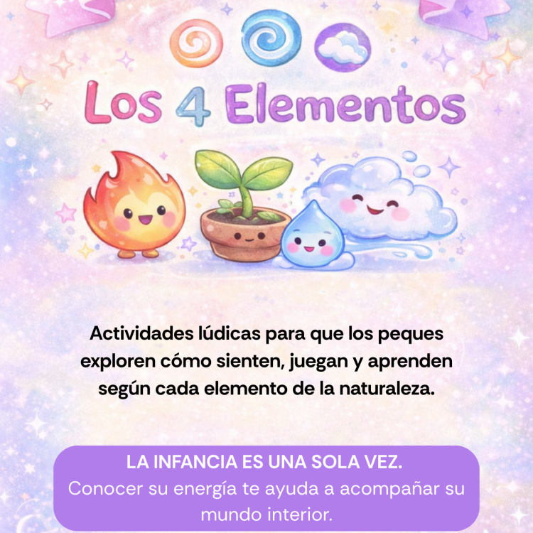 🌟 MINILIBRO 1 — “Los 4 Elementos en tu día”